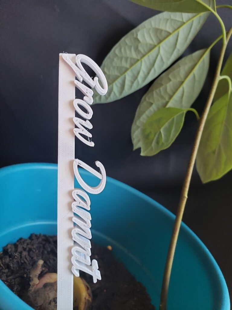 3D Plant Markers, Custom Garden Stakes, Plastic Herb Name Tags, PETG Printed Vegetable Labels ...