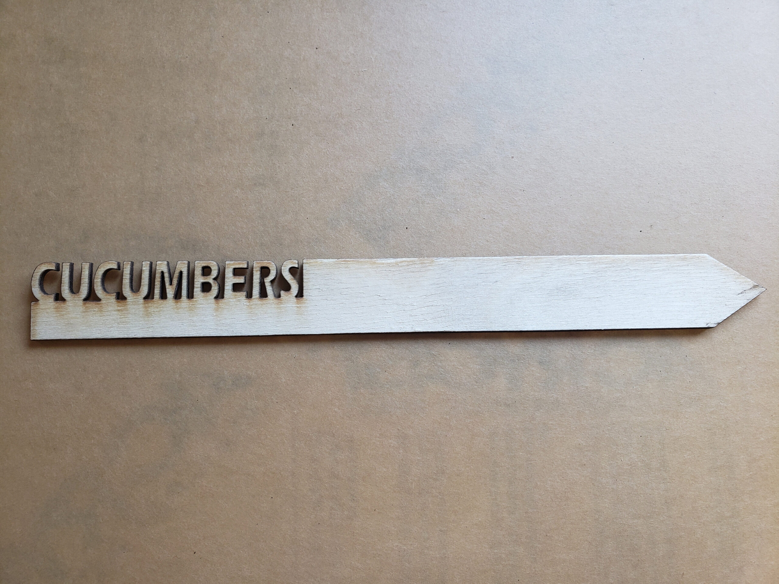 Natrual Wood Plant Markers - Image 6