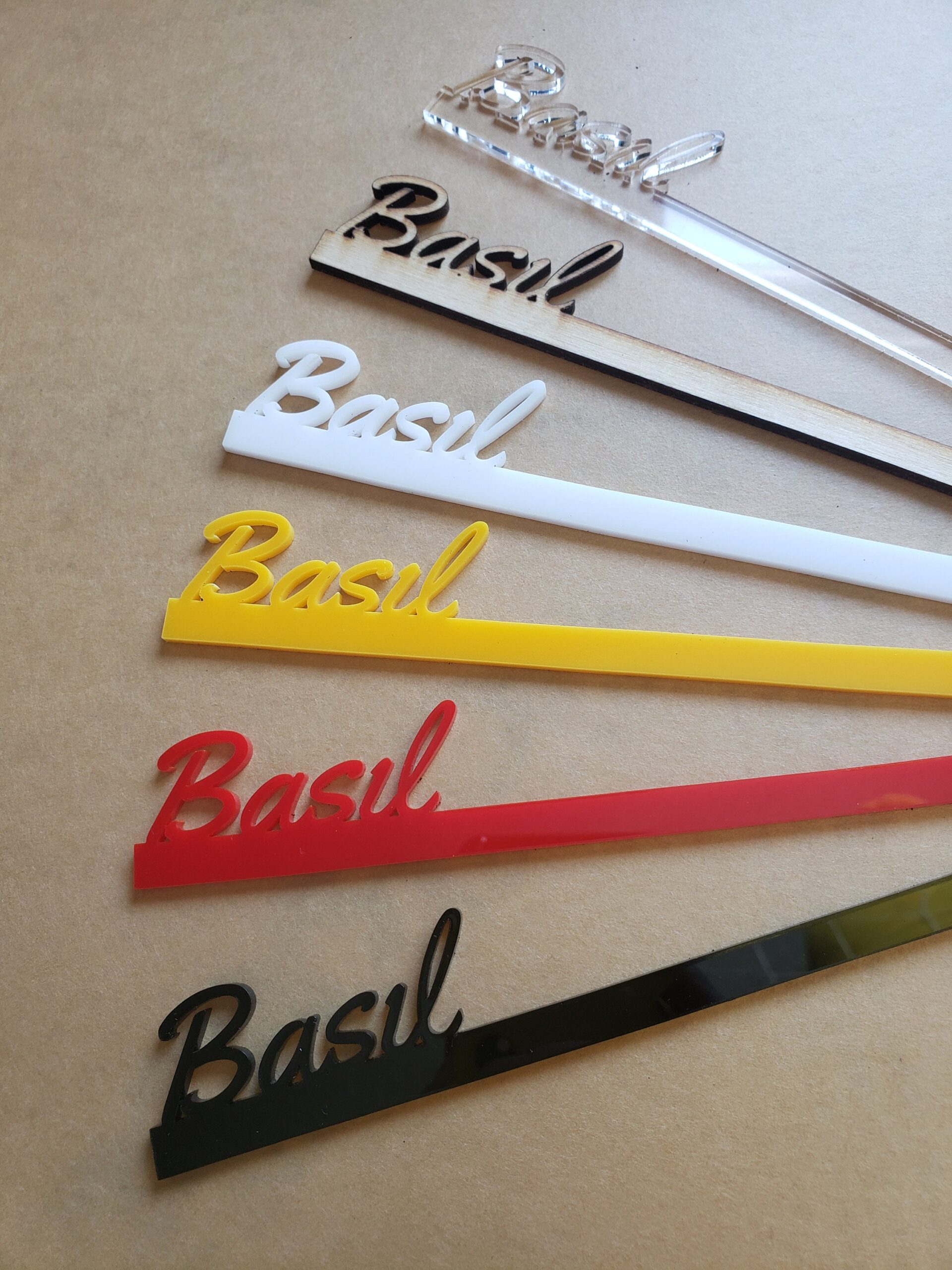 Acrylic Plant Markers - Image 2