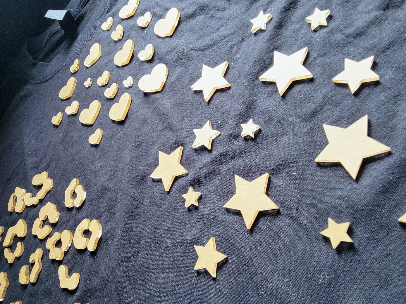 Reverse Bleaching Acrylic Cutouts