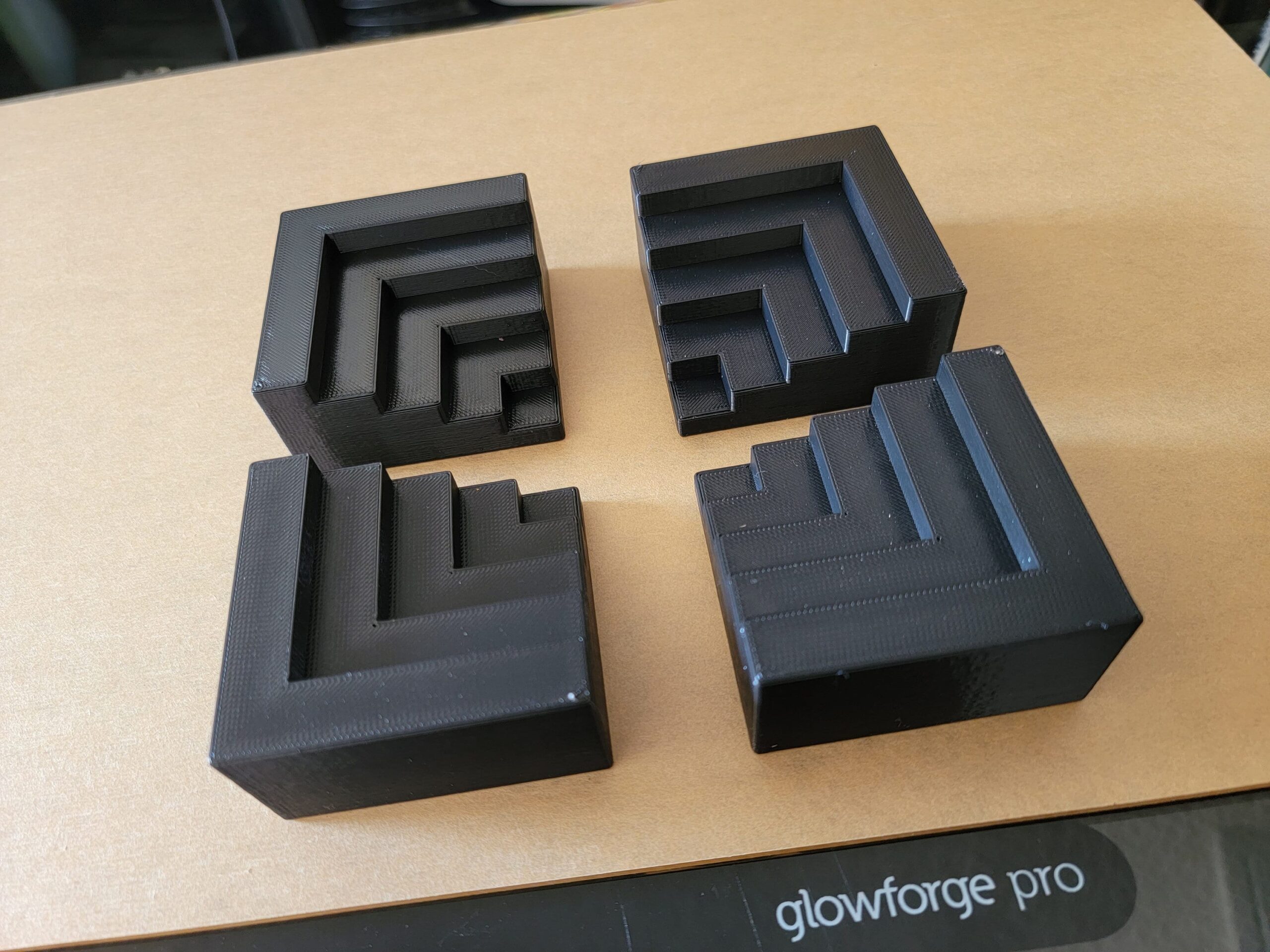 Glowforge Material Riser Blocks