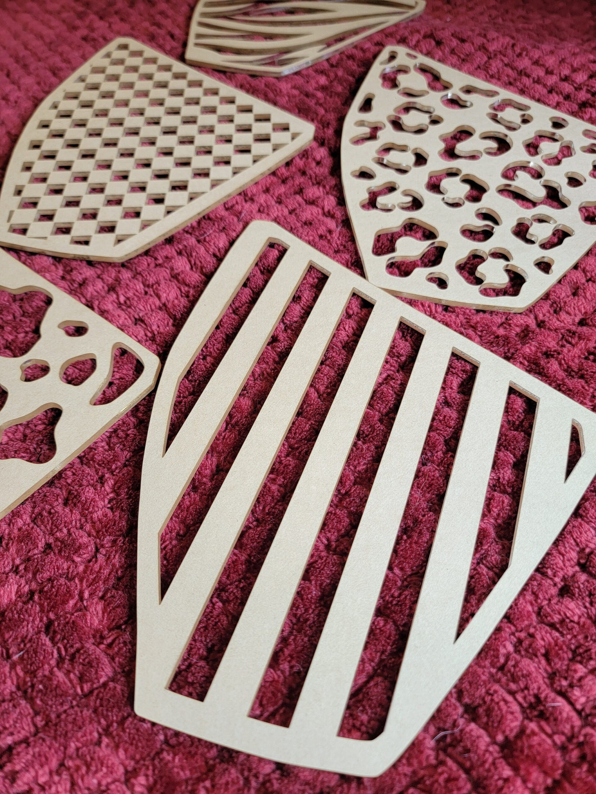 PATTERNS - Acrylic Sleeve Bleaching Stencil