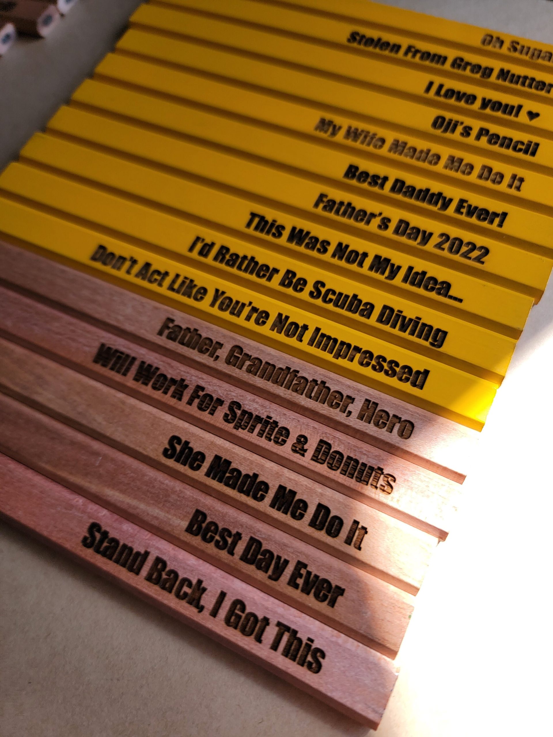 Personalized Engraved Carpenter Pencil, Custom Construction Pencils, Graphite Pencils, Dad Present, Father Gift, Husband Personalized Pencil
