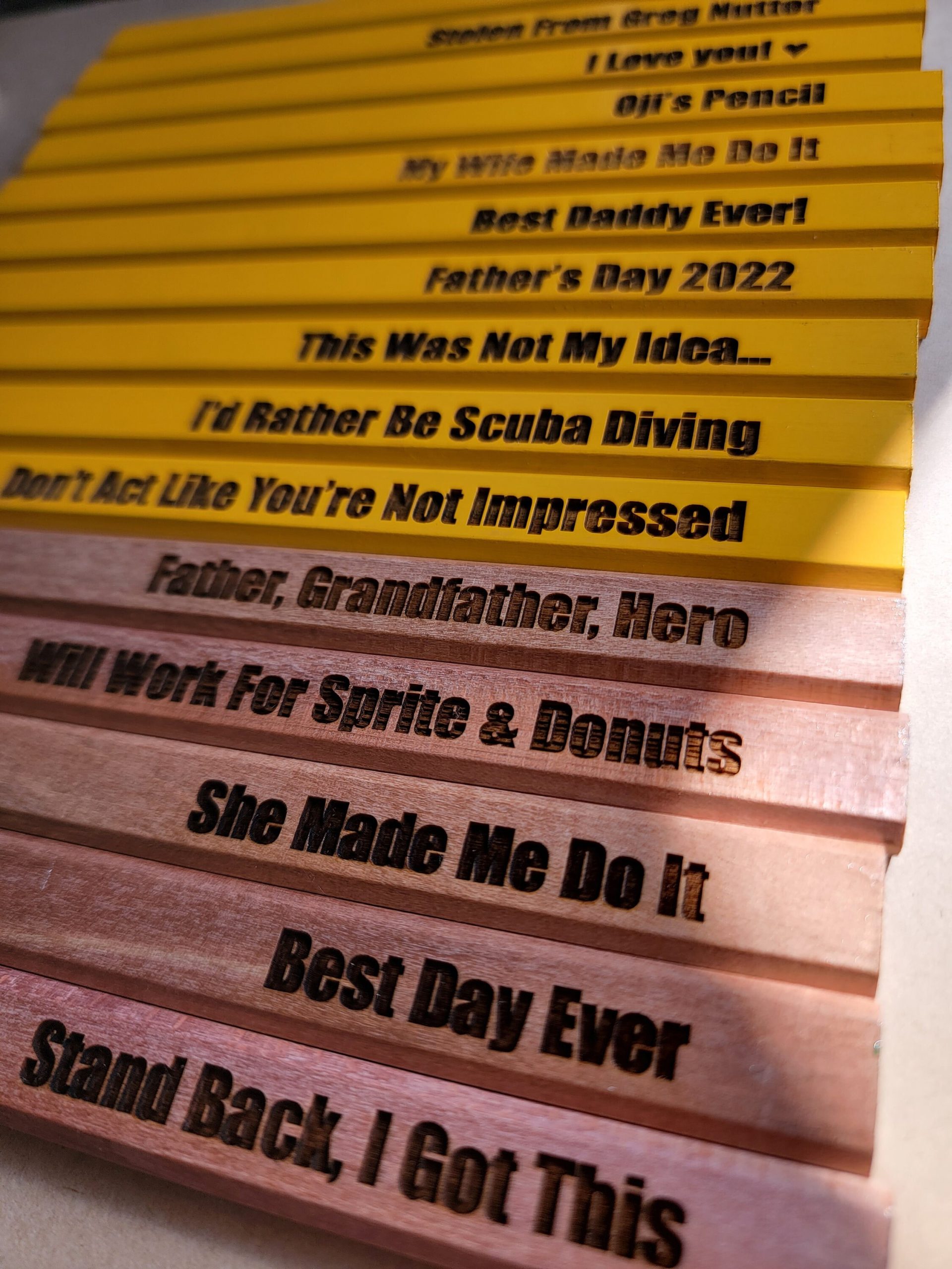 Personalized Engraved Carpenter Pencil, Custom Construction Pencils, Graphite Pencils, Dad Present, Father Gift, Husband Personalized Pencil - Image 5