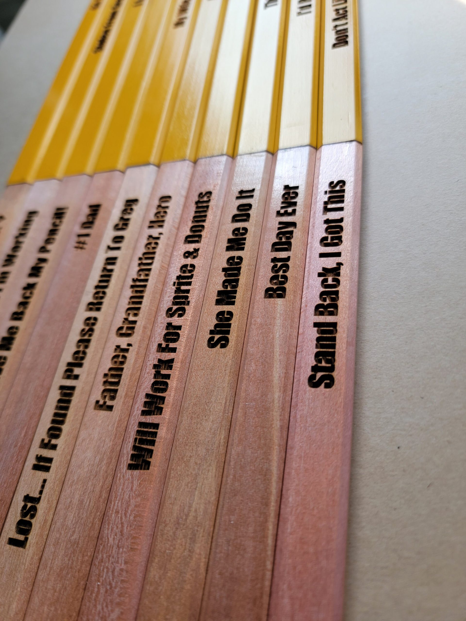 Personalized Engraved Carpenter Pencil, Custom Construction Pencils, Graphite Pencils, Dad Present, Father Gift, Husband Personalized Pencil - Image 10