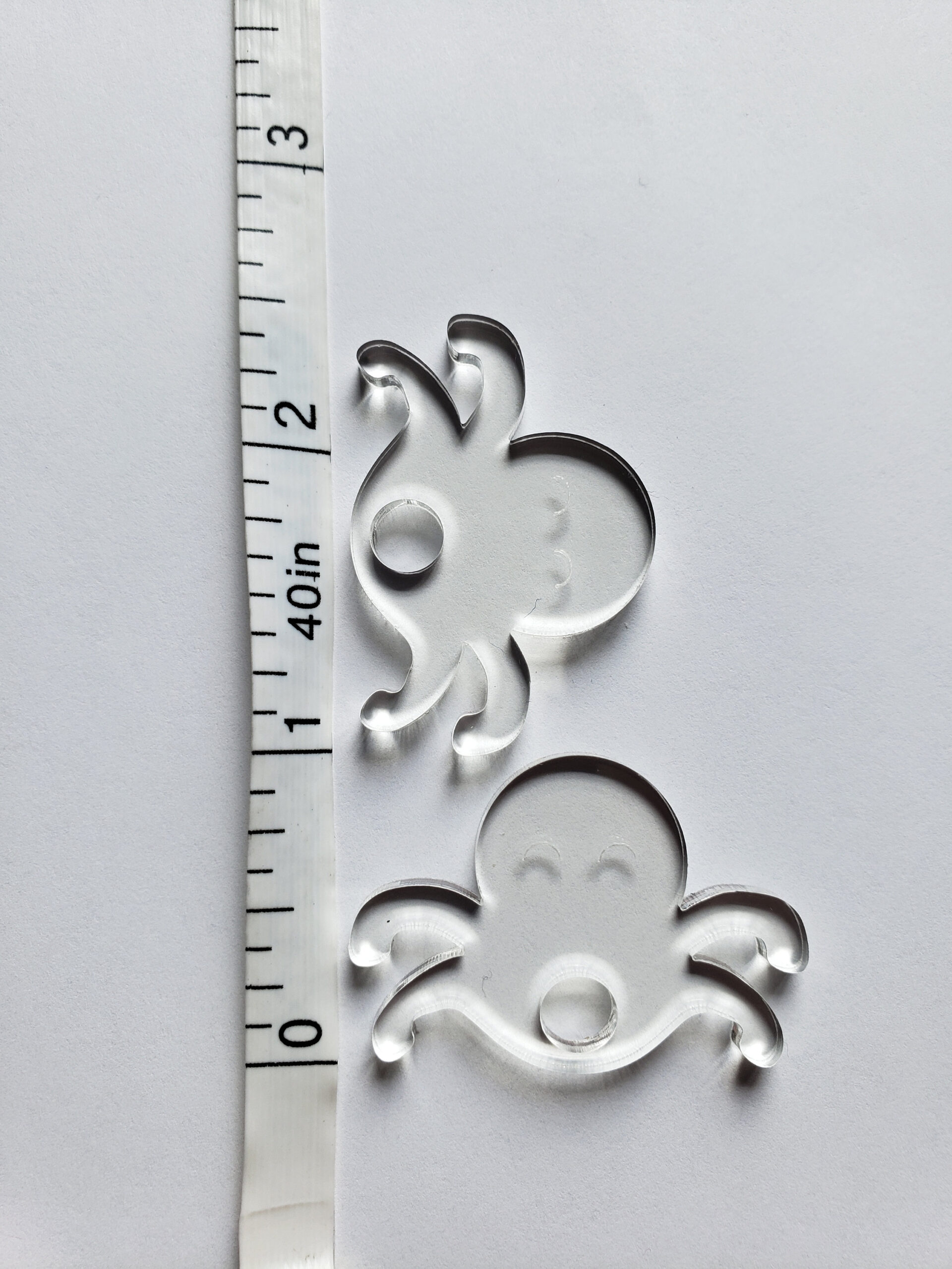 Cute Face Mask Ear Saver, Octopus Hair Tie Acrylic Extender, Elastic Mask Hook, Acrylic - Protect Medical / Emergency Workers - Image 7