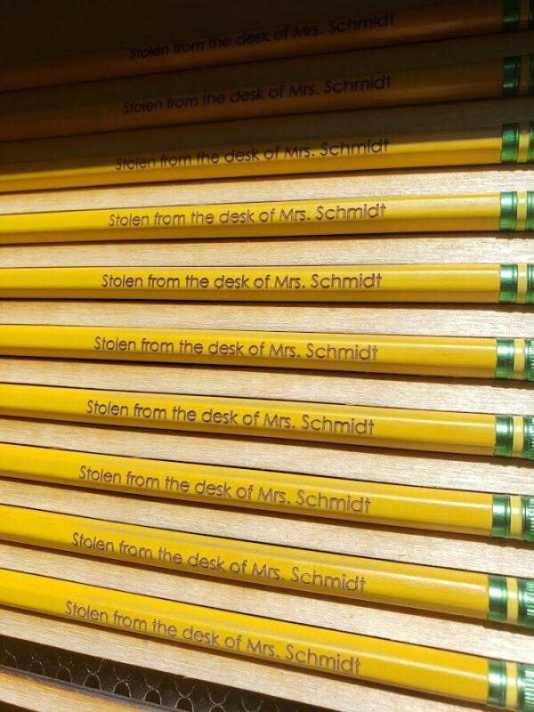 Personalized Engraved Pencil, Custom Ticonderoga #2 Pencils, School Pencils, Teacher Present, Child Gift, Kid Personalized Pencil, Student - Image 5