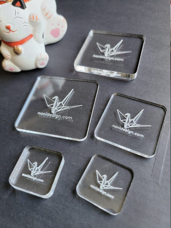 Professional Wedding Acrylic Styling Blocks, Flat Lay Styling Kit, Acrylic Blocks for Product Photography, Stationery Designer Flat Lay Prop