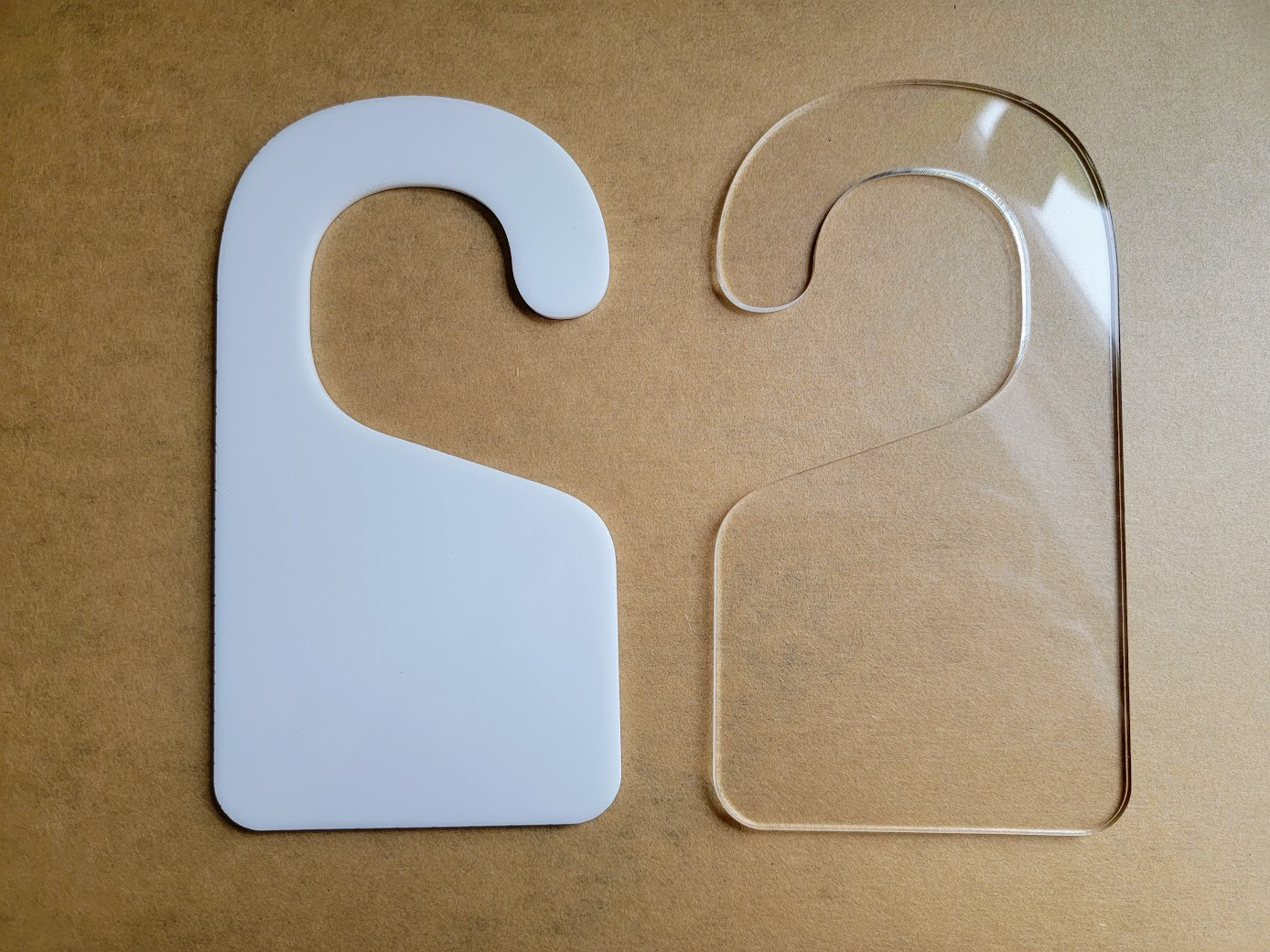 Wholesale Blank Acrylic Hangers, Plain Acrylic Clothes Divider, Dry Erase Kid Closet Organizers, Custom Children Hanger Blank, Make Your Own - Image 5