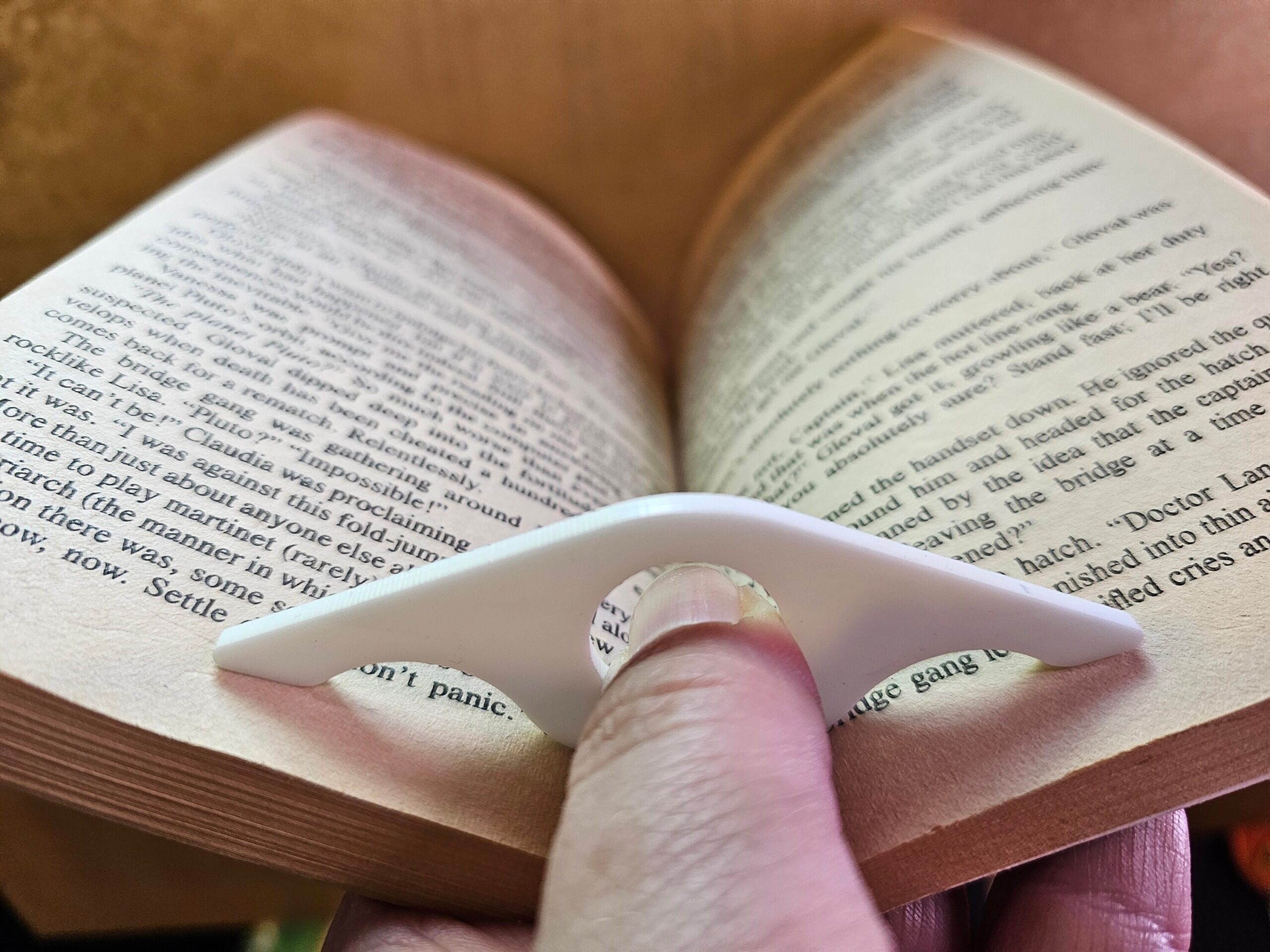 Wholesale Acrylic Book Buddy, Sublimation Page Holder Blank, Thumb Reading Helper, Page Spreader Separator, Hand Free Reader, DIY Crafting - Image 8