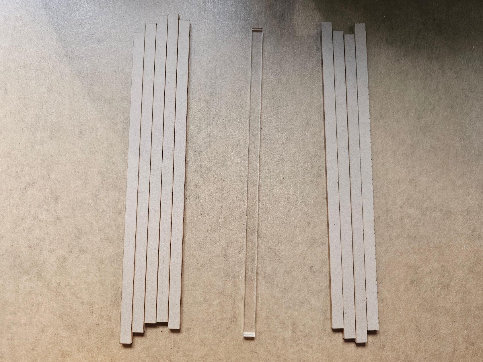 Wholesale Clear Acrylic Long Rectangle Blanks, Custom Blank, Cast Acrylic Stir Stick, Personalize DIY, Sublimation Plastic, Craft Supply - Image 2