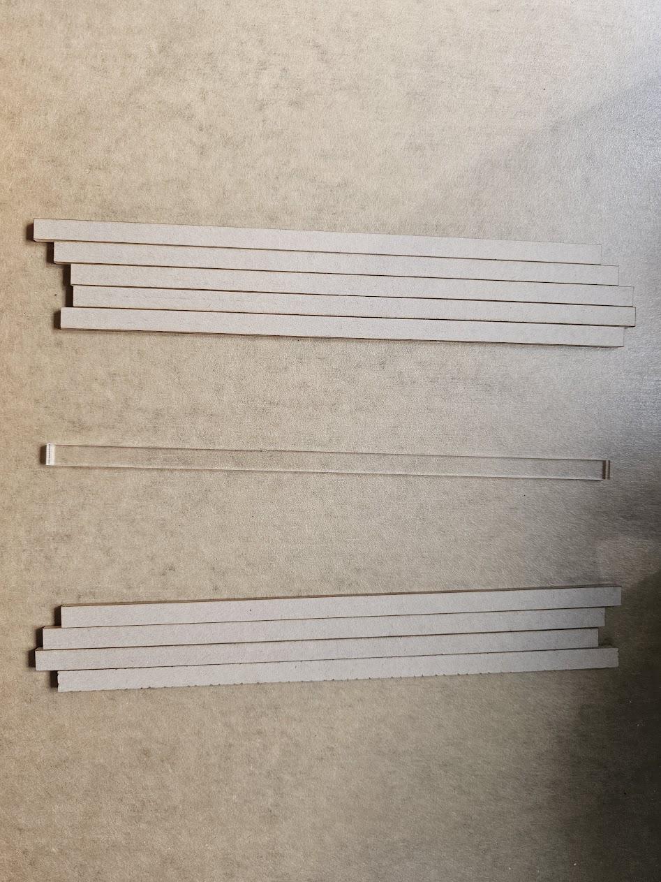 Wholesale Clear Acrylic Long Rectangle Blanks, Custom Blank, Cast Acrylic Stir Stick, Personalize DIY, Sublimation Plastic, Craft Supply - Image 3